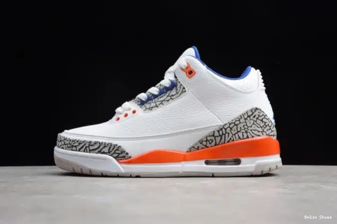 Bmlin Shoes 3 Air Retro 'Knicks 136064-148 Rivals' Jordan 0501
